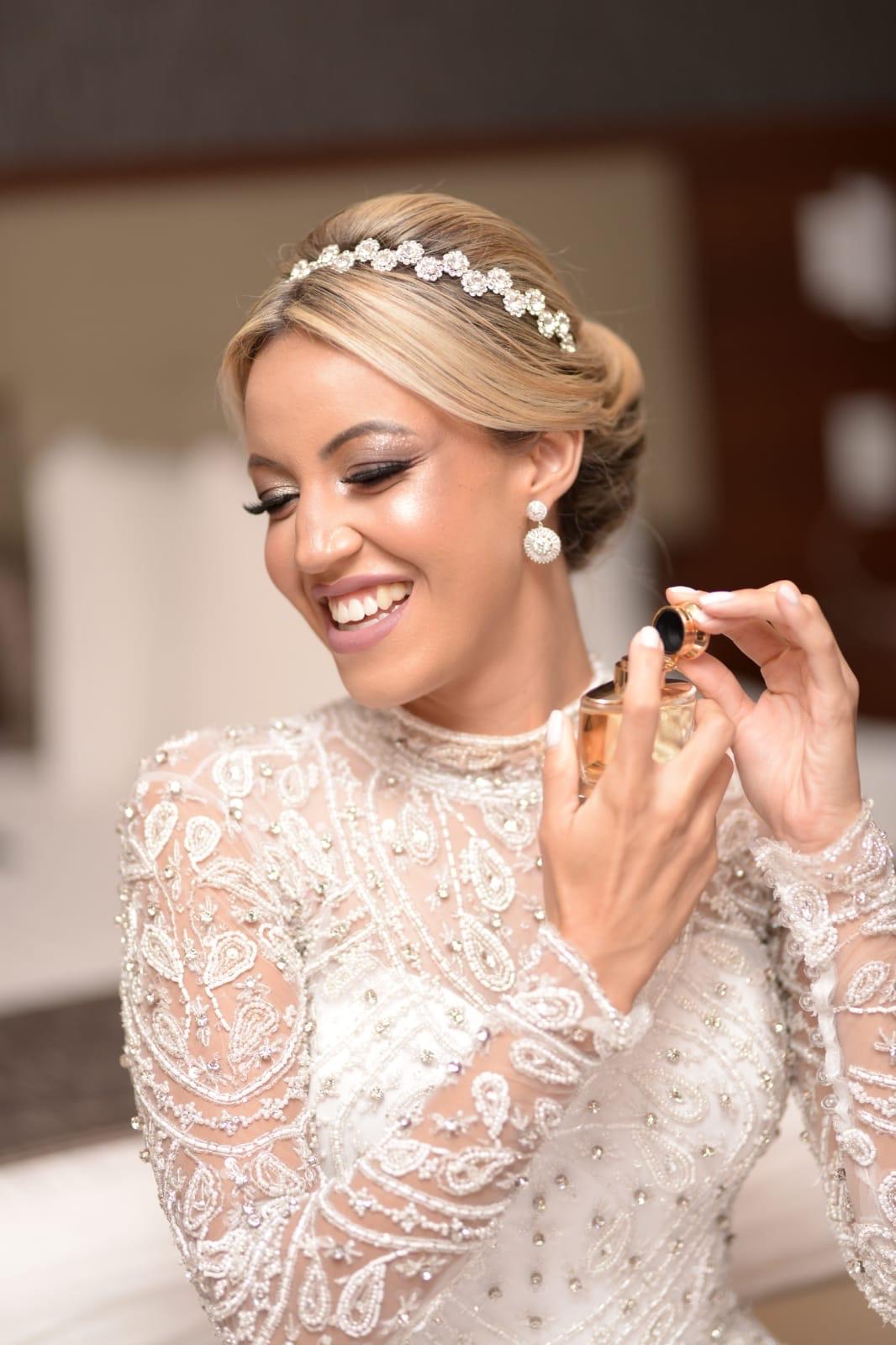 Noiva com make perfeita